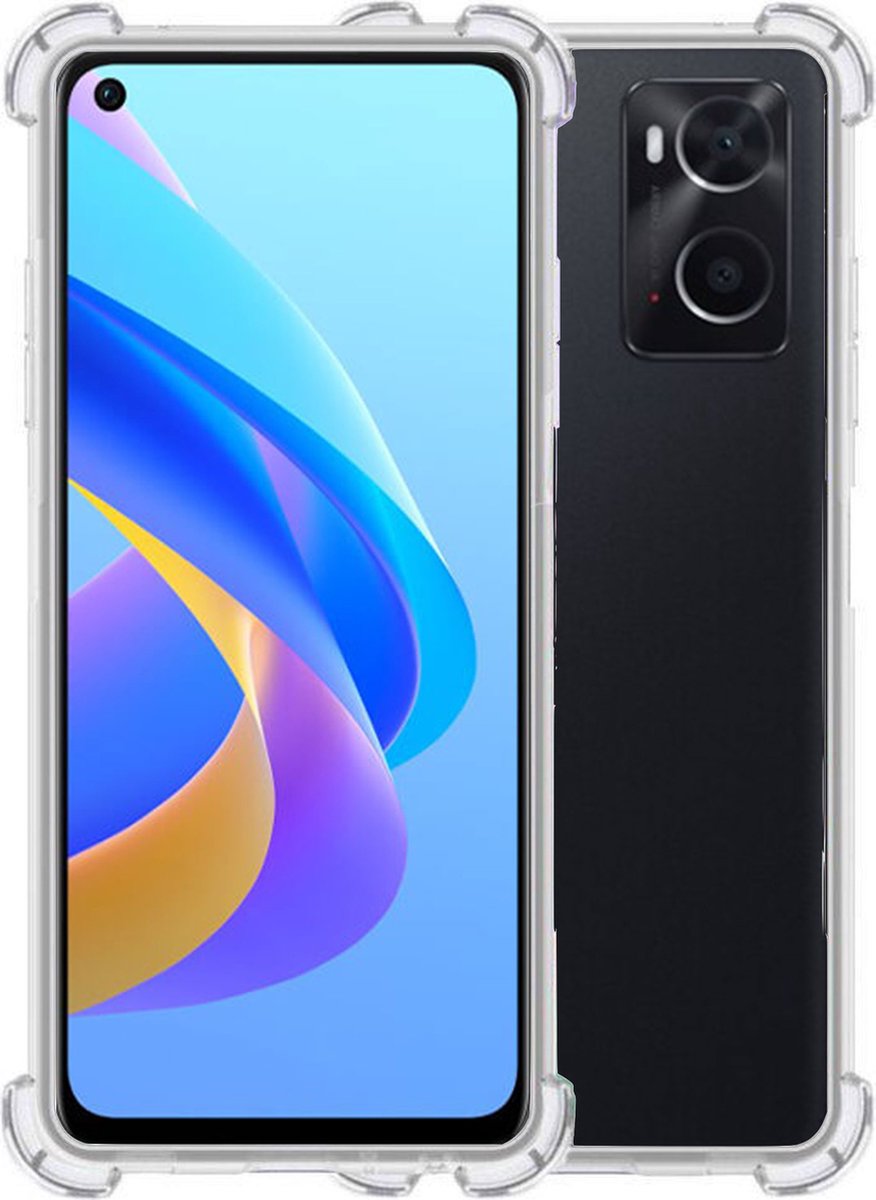 Hoesje geschikt voor Oppo A76 – Extreme Shock Case – Cover Transparant