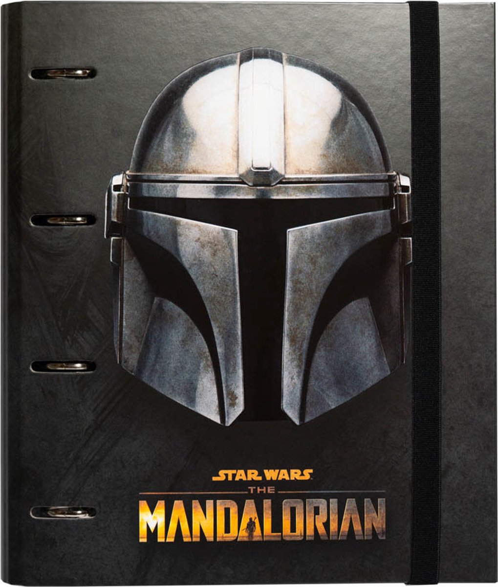 morgenmad Kalksten Kontrovers Star Wars: The Mandalorian - Premium 4 Ringmap met Elastiek | bol.com