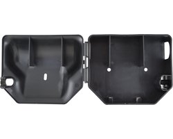 2 x Voerdoos Muizen (lokdoos) + muizenval - Lokaasdepot muizen met muizenklem - Muizenklemmen - Muizenvallen