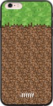 iPhone 6s Plus Hoesje TPU Case - Minecraft - Grass #ffffff