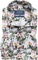 Ledub overhemd bloemenprint