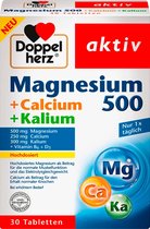 Doppelherz Magnesium 500 + calcium + kalium (30 tabletten )