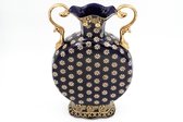 Decoratie Vaas / Chinese Vaas  – Porselein – Blauw - 35.5cm