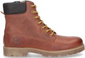 Develab 41251 Veterboots - Laarzen Met Veters - Jongens - Cognac - Maat 39