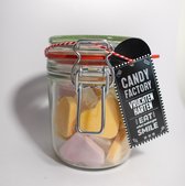 Candy Factory Weckpot Reuze Harten - 190 Gram
