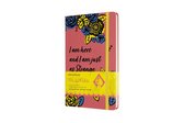 Moleskine Limited Edition Frida Kahlo, Large, Pink, Plain (5 X 8.25)