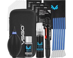 VSGO Professionele Camera & Sensor Cleaning Kit - Reiniging set - DSLR - Hardcase - Schoonmaakpakket - Camera & Lens Reinigen - Schoonmaak Microvezeldoekjes VSGO Professionele Camera & Sensor Cleaning Kit - Reiniging set - DSLR - Hardcase - Schoonmaakpakket - Camera & Lens Reinigen - Schoonmaak Microvezeldoekjes