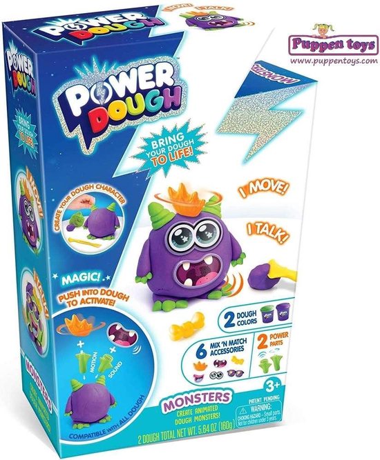 Power Dough Plasticine Monsters - Maak geanimeerde monsters