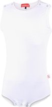 Romper met schoudersluiting - Wit, XL