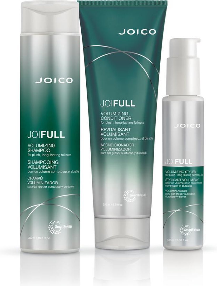 Joico Joifull Volumizing Shampoo Conditioner Volume Styler Trio