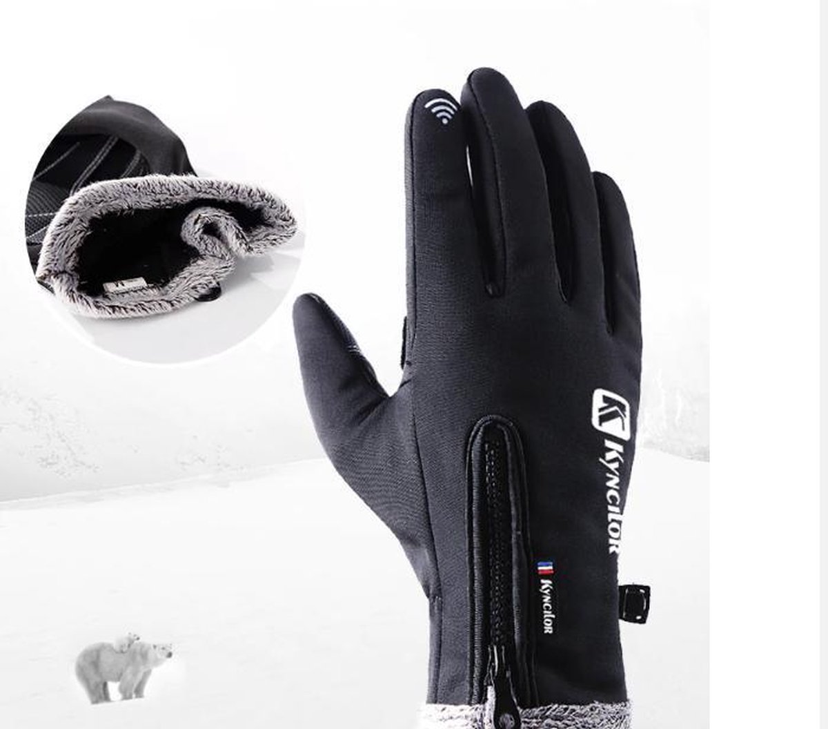 Professionele Handschoenen – Water- en Winddicht – Touchscreen vingers –  Thermo -... | bol.com