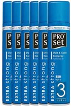 Proset Hairspray / Hairspray- Extra Strong - Spray capillaire 6 x 300 ML