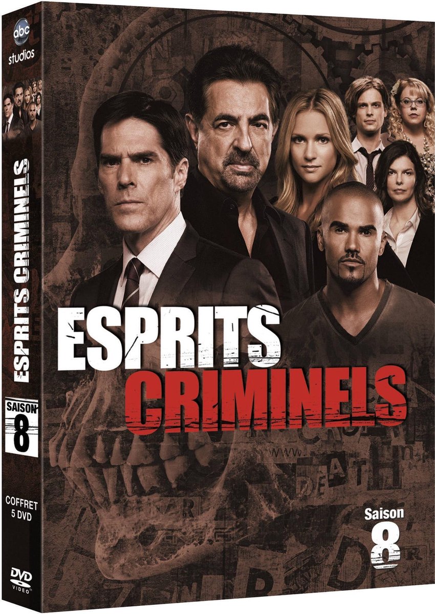 Esprits Criminels S8 (DVD) (Geen Nederlandse ondertiteling)