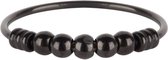 Ring Palm Black Steel