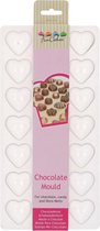 FunCakes Chocolade Mal - Hart - 27 x 14 x 2,5 cm