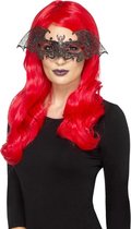 SMIFFYS - Vleermuis gemaskerd bal masker voor vrouwen - Maskers > Masquerade masker