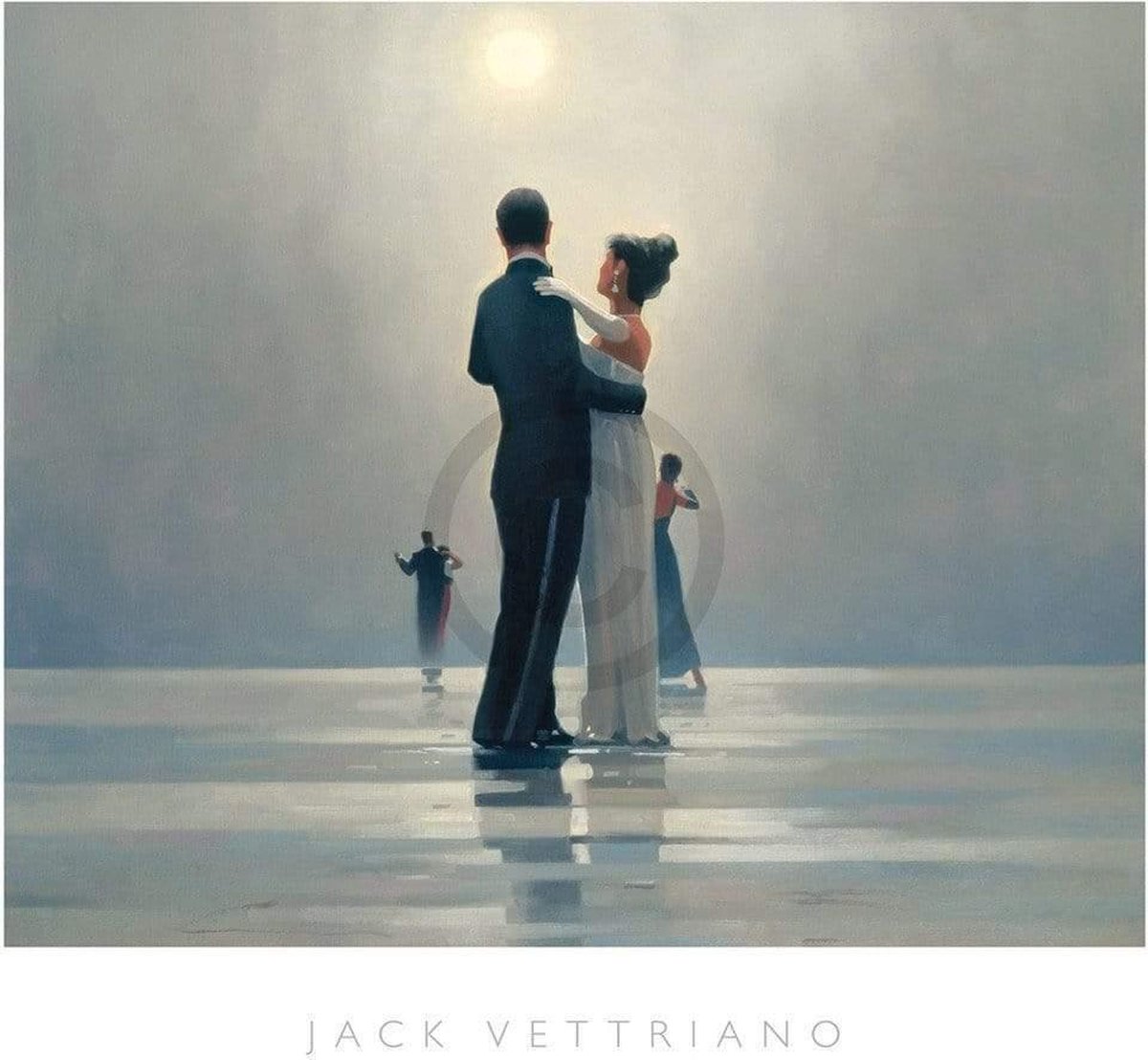 PGM Kunstdruk Jack Vettriano - Dance me to the End of Love 72x68cm Divers
