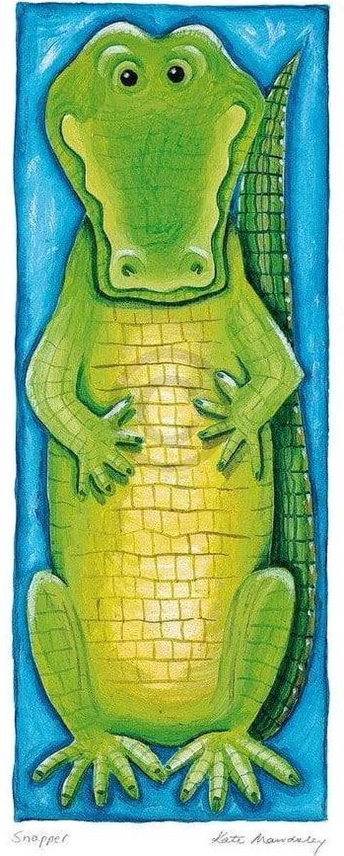 PGM Kunstdruk Kate Mawdsley - Snapper 15x30cm Divers