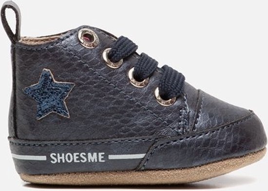 Shoesme Babyslofjes blauw - Maat 17 | bol.com