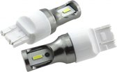 T20 7443 W21/5W set | autoverlichting LED 2 stuks | 2-SMD xenon wit 6000K - 839 Lumen | 12V DC - 9.6 Watt