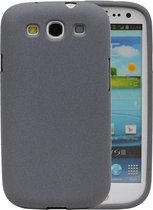 Wicked Narwal | Sand Look TPU Hoesje voor Samsung Galaxy S3 i9300 Zwart