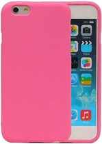 Wicked Narwal | Sand Look TPU Hoesje voor iPhone 6 / 6s Roze