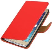 Wicked Narwal | bookstyle / book case/ wallet case Hoes voor Samsung Galaxy J2 (2016 ) J210F Rood