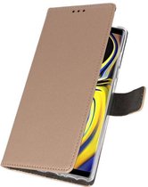 Wicked Narwal | Wallet Cases Hoesje voor Samsung Galaxy Note 9 Goud