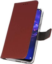 Wicked Narwal | Wallet Cases Hoesje voor Huawei Mate 20 Lite Bruin