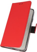 Wicked Narwal | Wallet Cases Hoesje voor Samsung Samsung Galaxy Note 10 Plus Rood