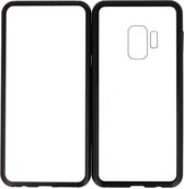 Wicked Narwal | Magnetic Back Cover voor Samsung Galaxy S9 Zwart- Transparant