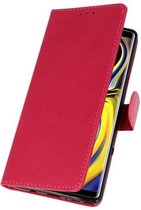 Wicked Narwal | bookstyle / book case/ wallet case Wallet Cases Hoes voor Samsung Galaxy Note 9 Roze