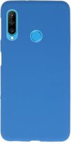 Wicked Narwal | Color TPU Hoesje voor Huawei P30 Lite Navy