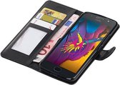 Wicked Narwal | Motorola Moto G5 Plus Portemonnee hoesje booktype wallet case Zwart