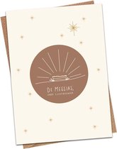 Christelijke Kerstkaart - De Messias Onze Lichtbrenger - DagelijkseBroodkruimels