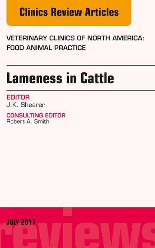 The Clinics: Veterinary Medicine Volume 33-2 - Lameness in C ... - cover