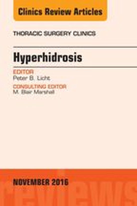 The Clinics: Surgery Volume 26-4 - Hyperhidrosis, An Issue o ... - cover