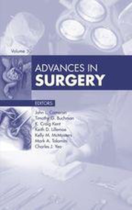 Advances 2016 - Advances in Surgery 2016 - cover