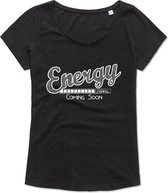 Workout T-shirt - Dance T-shirt - Zumba T-shirt - Sport T-shirt - Gym T-shirt - Lifestyle T-shirt  Casual T-shirt - Zwart -  Energy Loading… Coming Soon - L