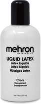 Mehron Liquid Latex | Vloeibaar Latex - transparant - 270 ml