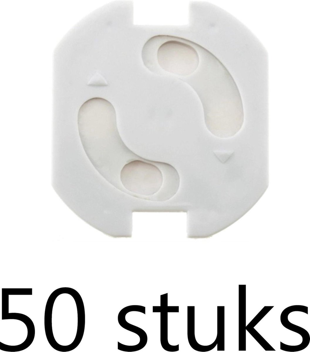 GS stopcontactbeschermers 50 stuks - Kinderbeveiliging voor stopcontact - Stopcontactbeveiliging