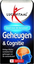 3x Lucovitaal Geheugen & Concentratie 30 capsules