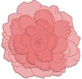 Large Peony Stamp and Die Set (4pc)