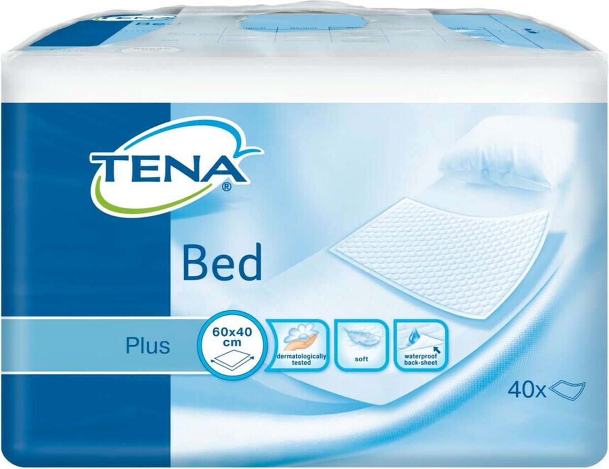 TENA Bed Onderlegger Plus 60x40cm 40ST