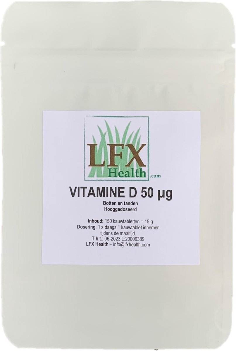 Bol Com Vitamine D Lfx Health 150 Stuks