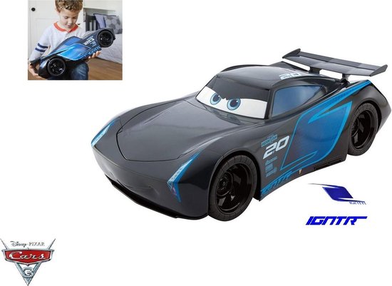 Berri Onzorgvuldigheid uitbarsting Cars - Raceauto - 50 cm - Grote Auto - Jackson Storm - 2.0 - Cars 3 -  Disney Cars -... | bol.com