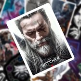The Witcher - The Witcher stickers - 50 stuks - The Witcher 3 - Stickers volwassenen - The last wish - Blood of elves - The Witcher box set -  Laptop stickers - Stickers kinderen - Stickers v