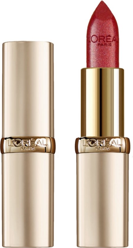 L’Oréal Paris - Color Riche Satin Lippenstift - 345 Cristal Cerise - Rood -...