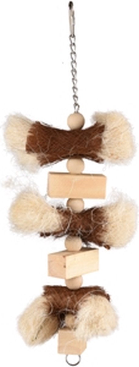 Vogelspeelgoed sully wrap natuur 39cm