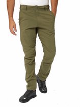 Wildebeast Ronks Lange Wandelbroek / Outdoor Broek Stretch - Groen - Heren  - Maat S